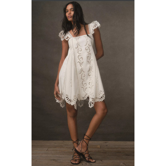Anthropologie Dresses & Skirts - NWT Anthropologie Forever That Girl Lace Mini Dress - Large